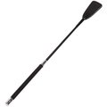 Suspense Faux Leather Slapper Riding Crop - 21 Inch