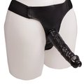 Midnight Rider Black Strap-On Dildo - 8 Inch