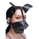 Pup Puppy Play Hood And Breathable Ball Gag