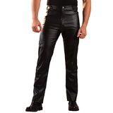 Leatherette Jeans