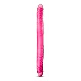 B Yours - 16" Double Dildo - Pink