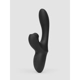 Lovehoney Dual Embrace Warming G-Spot and Clitoral Suction Rabbit Vibrator - Black