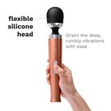 Le Wand Diecast Rechargeable Massager Rose Gold - Multiple Vibration Modes, USB