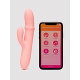 Svakom Mora Neo Interactive Rabbit Vibrator with Thrusting Beads - Pink