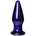 Nova Sapphire Rechargeable 10-Speed Vibrating Glass Butt Plug