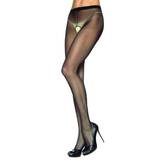 Leg Avenue Sheer Nylon Crotchless Tights