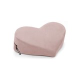 Heart Wedge Sex Pillow - Microvelvet - Rose