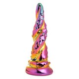 Creature Cocks - Enchantress Rainbow Glass Dildo