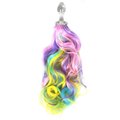 Kinky Tails Pastel Pony Glass Butt Plug
