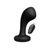 Extreme Bullshead Vibrating Anal Plug - Black