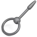 Beginners Comfy Silicone Penis Plug with Through-Hole - 7.5cm