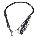 The Tress-Master Long Black Flogger Whip - 55 Inch