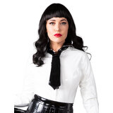 Black PVC Tie O-S