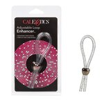 CalExotics Adjustable Loop Enhancer: Clear Glitter Ring for Enhanced Pleasure
