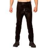 Black Simple Latex Jeans