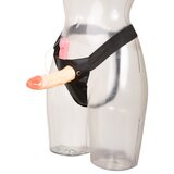 PVC Vibrating Hollow Strap On - One Size