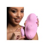 The Pulse Slider 28X Pulsing & Vibrating Silicone Pad W/ Remote