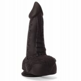 Huge Black Monster Tentacle Dildo: Girthy Silicone Anal Toy, 8.5 Inches