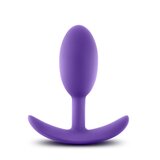 Luxe - Wearable Vibrating Slim Medium Plug - Purple
