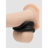 Bondage Boutique Silicone Ball Stretcher - Black