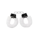 Ouch! Beginner's Furry Handcuffs - White