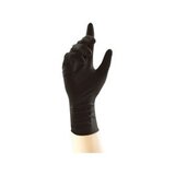 Black Latex Gloves - Extended Cuff - 100 Pack
