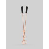 Bondage Boutique Rose Gold Adjustable Clit Clamp - Gold