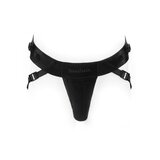 Deuce Cover Underwear Harness (Double Strap) - Black - Size A