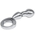 Hot Hardware Deep-Spot Stainless Steel Dildo Plug - 343g