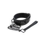 Sinful - 2" Collar with Leash - Black