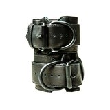 Bulldog Bondage Cuffs Black - One Size