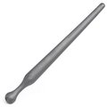 Pinpoint Silver Silicone Tapered Urethral Plug - 10cm