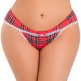 Lovehoney Plus Size Schoolgirl Open-Back Crotchless Knickers