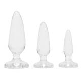 Jelly Rancher Pleasure Anal Training Butt Plug Kit (3 Piece)