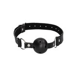 Ouch! Breathable Ball Gag with Bonded Leather Straps