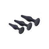 Triple Spire Tapered Silicone Anal Trainer Set