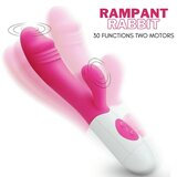 Spanksy Silicone Rabbit Vibrator 30 Function Waterproof