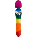 Kaleidoscope Rainbow 2-in-1 Wand And G-Spot Vibrator