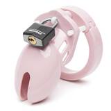 CB-6000S Short Male Pink Chastity Cage Kit