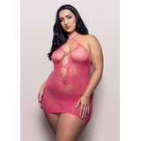 Call Me Baby Criss-Cross Halter Dress - Queen Size