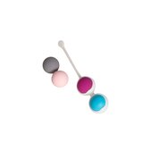 Kegel Training Love Eggs Grey & Pink