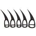 Talon Treatment Black Finger Claws 10 Piece Set