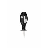 E-Stim Hollow Butt Plug - Black
