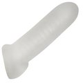 Stallion Ribbed Cock Extension Sleeve With Ball Strap