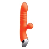 Intruder Thrusting Pleasure Vibe - Tangerine