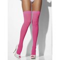 Make 'Em Wink Neon Pink Opaque Hold Up Stockings