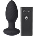Nexus Tornado Remote Controlled Rotating Anal Plug - Black