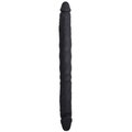 Fantastic Filler Silicone Double Dildo - BLACK