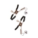 Bejeweled Nipple Clamps Silver