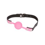 Pink Silicone Ball Gag